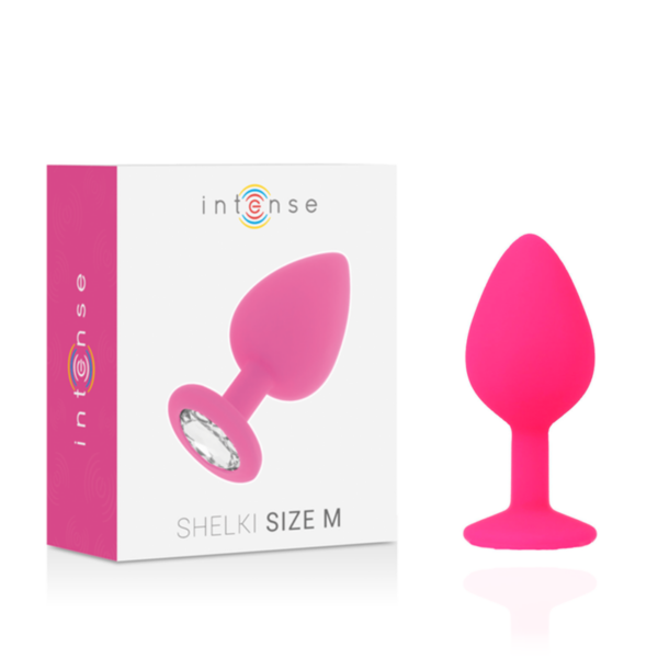 Intense Shelki — Butt Plug, Silicone, 8 cm, Fuchsia — Anal — view 5