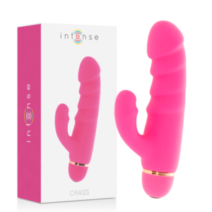 Intense Crass — Rabbit Vibrator, Waterproof, Pink — Rabbit Vibrators