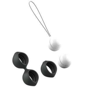 B Swish Bfit Classic Flex 28 g — Kegel Balls, Silicone, Black — Ben Wa Balls — view 4