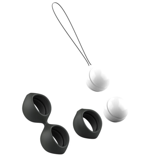 B Swish Bfit Classic Flex 28 g — Kegel Balls, Silicone, Black — Ben Wa Balls — view 4