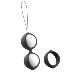 B Swish Bfit Classic Flex 38 g — Kegel Balls, Silicone, Black — Ben Wa Balls — view 3