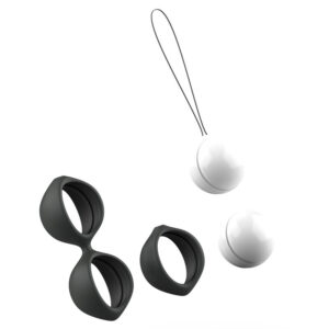B Swish Bfit Classic Flex 38 g — Kegel Balls, Silicone, Black — Ben Wa Balls — view 4