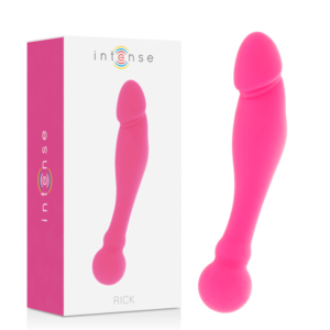 Intense Rick Dual — Double-Ended Dildo, Silicone, Pink — Dildos