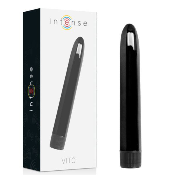 Intense Vito — Vibrator, Medium, Black — Classic Vibrators