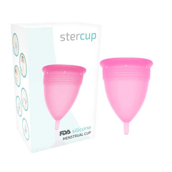 Stercup — Menstrual Cup, Silicone, Size S, Pink — Menstrual Cups — view 5