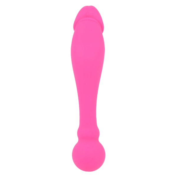 Intense Rick Dual — Double-Ended Dildo, Silicone, Pink — Dildos — view 5