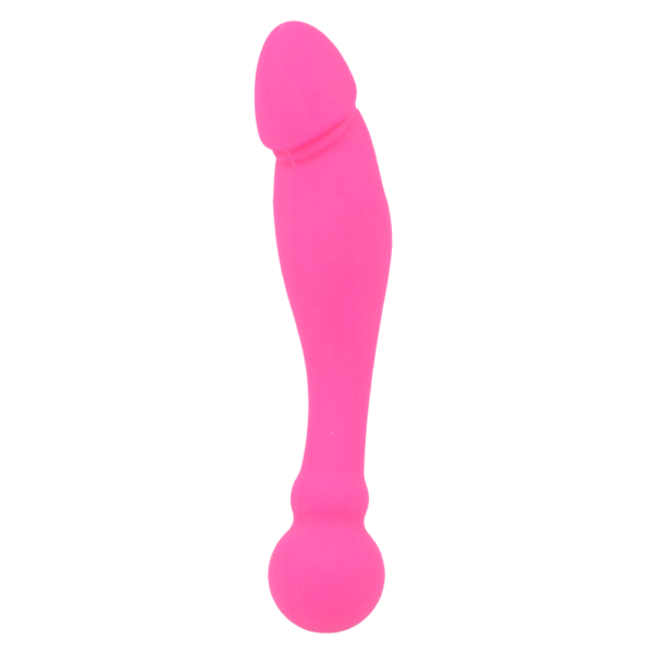 Intense Rick Dual — Double-Ended Dildo, Silicone, Pink — Dildos — view 6