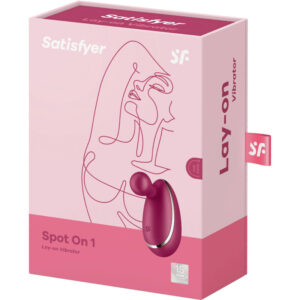 Satisfyer Spot On 1 — Clitoral Vibrator, Rechargeable, Berry — Clitoral Stimulators — view 4