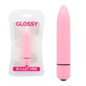 Glossy Thin Vibe — Bullet Vibrator, Pink — Bullet Vibrators