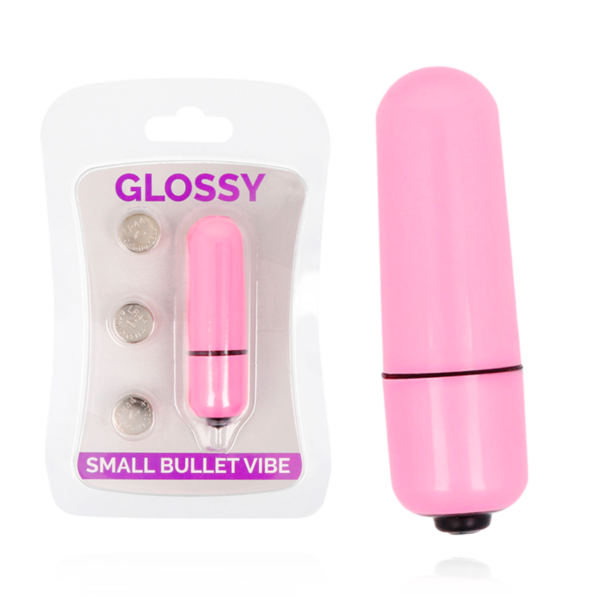 Glossy Small Vibe — Bullet Vibrator, Deep Rose — Bullet Vibrators
