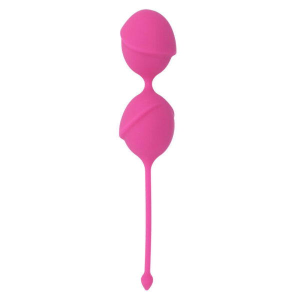 Intense Karmy Fit — Kegel Balls, Silicone, Fuchsia — Ben Wa Balls — view 2