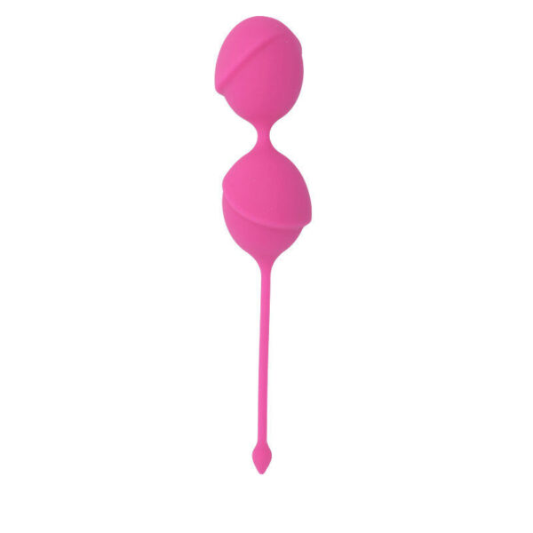Intense Karmy Fit — Kegel Balls, Silicone, Fuchsia — Ben Wa Balls — view 5