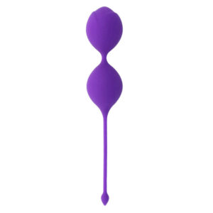 Intense Kisha Fit — Kegel Balls, Silicone, Lilac — Ben Wa Balls — view 2