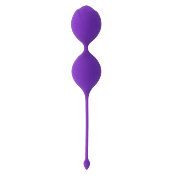 Intense Kisha Fit — Kegel Balls, Silicone, Lilac — Ben Wa Balls — view 2