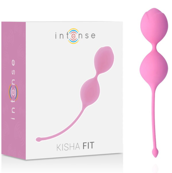 Intense Kisha Fit — Kegel Balls, Silicone, Pink — Ben Wa Balls