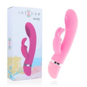 Intense Susy — Rabbit Vibrator, Waterproof, Pink — Rabbit Vibrators — view 3
