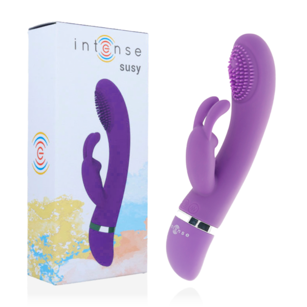Intense Susy — Rabbit Vibrator, Waterproof, Lilac — Rabbit Vibrators — view 6