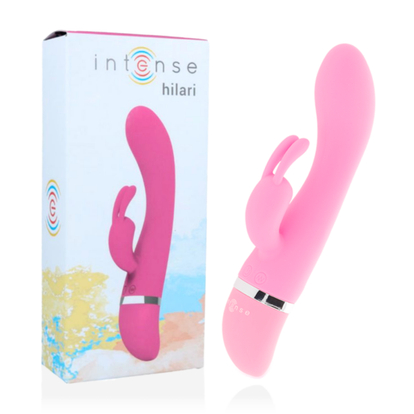 Intense Hilari — Rabbit Vibrator, Waterproof, Pink — Rabbit Vibrators — view 3