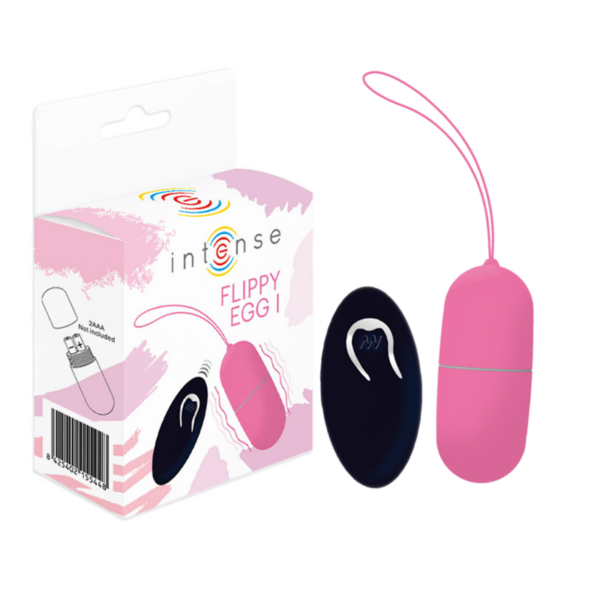 Intense Flippy I — Vibrating Egg, Silicone, Pink — Clitoral Stimulators — view 5