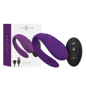 Intense Bruno Partner — Couples Vibrator, Remote Control, Lilac — Clitoral Stimulators — view 3