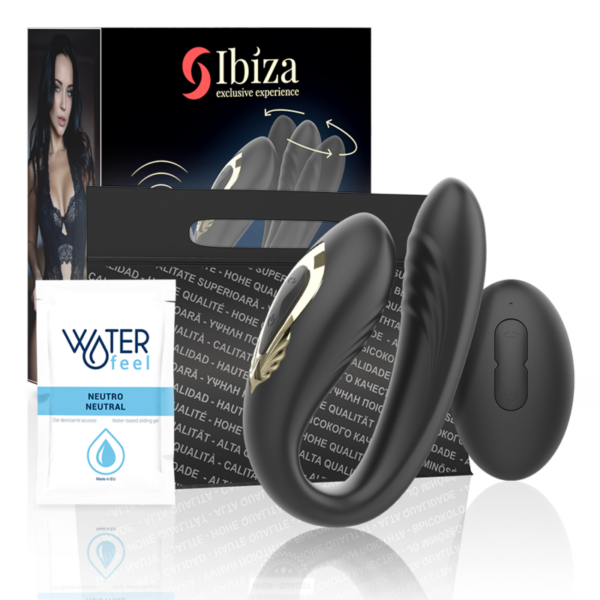 Ibiza Double Wave — Couples Vibrator, Remote Control