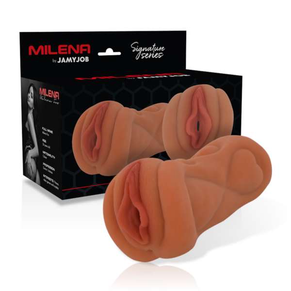 Jamyjob Signature Milena — Male Masturbator, Vagina — Manual Strokers