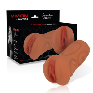 Jamyjob Signature Vivian — Male Masturbator, Vagina — Manual Strokers