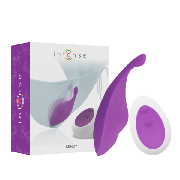 Intense Mindy — Panty Vibrator, Remote Control, Purple — Clitoral Stimulators