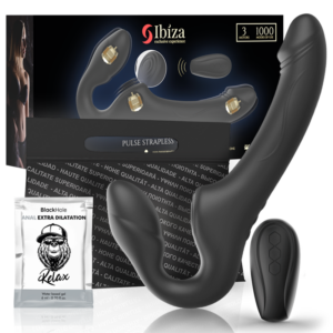 Ibiza — Strapless Strap-On, Remote Control, Pulsing — Clitoral Stimulators