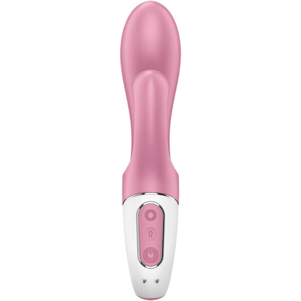 Satisfyer Air Pump Bunny 2 — Rabbit Vibrator, Rechargeable, Pink — Clitoral Stimulators — view 2