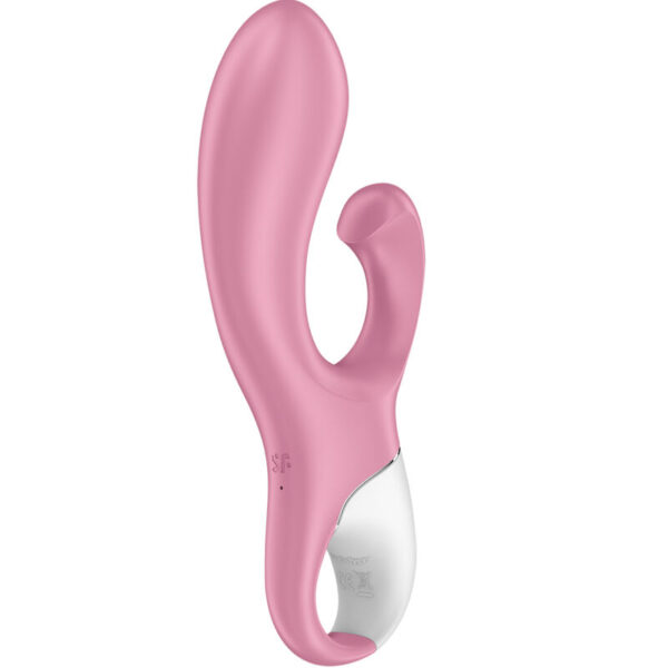 Satisfyer Air Pump Bunny 2 — Rabbit Vibrator, Rechargeable, Pink — Clitoral Stimulators — view 3