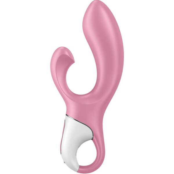 Satisfyer Air Pump Bunny 2 — Rabbit Vibrator, Rechargeable, Pink — Clitoral Stimulators — view 6