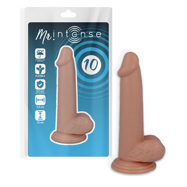 Mr Intense 10 — Realistic Dildo, Suction Cup, 18 cm — Dildos