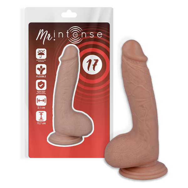 Mr Intense 17 — Realistic Dildo, Suction Cup, 19.7 cm — Dildos