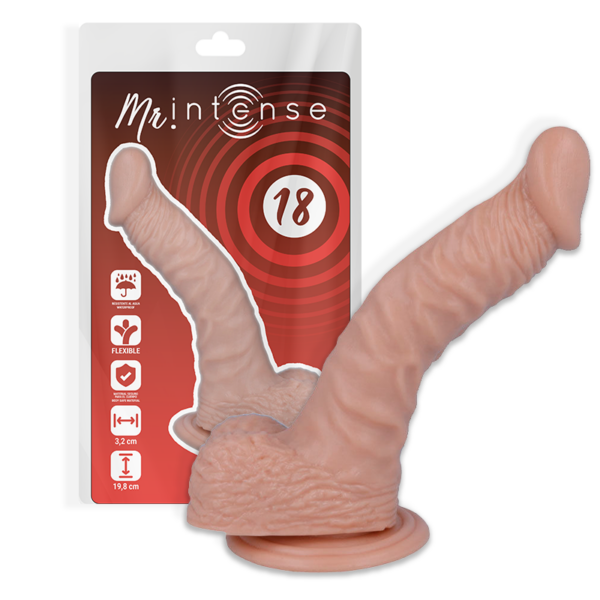 Mr Intense 18 — Realistic Dildo, Suction Cup, 19.8 cm — Dildos