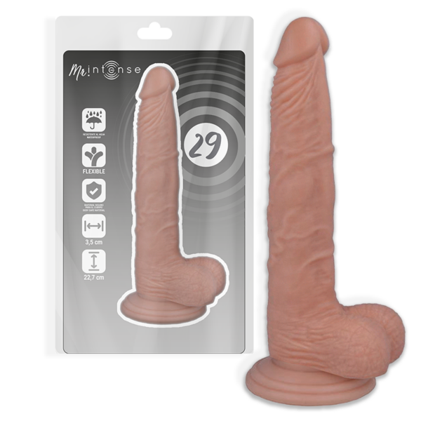 Mr Intense 29 — Realistic Dildo, Suction Cup, 22.7 cm — Dildos