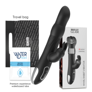 Brilly Glam Moebius — Rabbit Vibrator, Waterproof — G-Spot Vibrators — view 4