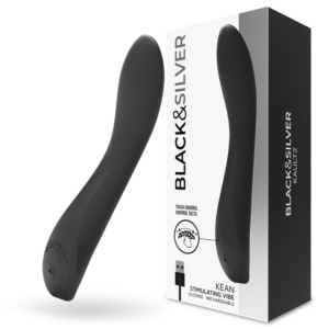 Black & Silver Kean — G-Spot Vibrator, Rechargeable — G-Spot Vibrators — view 2