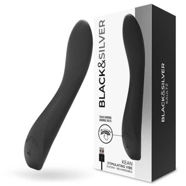 Black & Silver Kean — G-Spot Vibrator, Rechargeable — G-Spot Vibrators — view 2