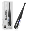 Black & Silver Kenneth — Clitoral Vibrator, Rechargeable — Clitoral Stimulators
