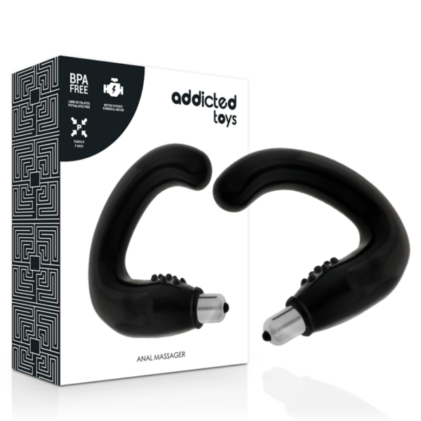 Addicted Toys — Prostate Vibrator, Black — Anal — view 4