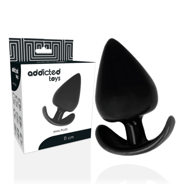 Addicted Toys — Butt Plug, 11 cm, Black — Anal — view 5