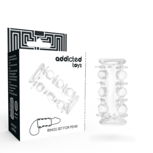 Addicted Toys — Girth Sleeve, Clear — Girth Sleeves — view 4