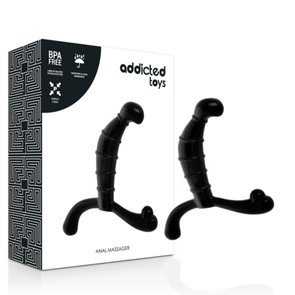 Addicted Toys Anal Pleasure — Prostate Massager, Black — view 4