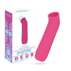 Inspire Suction Winter — Air Pulse Stimulator, Rechargeable, Pink — Clitoral Stimulators — view 2