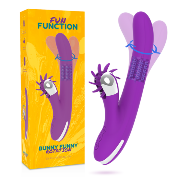 Fun Function Bunny Funny Rotation 2.0 — Rabbit Vibrator — Clitoral Stimulators