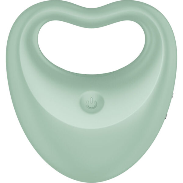 Satisfyer Perfect Pair 3 — Vibrating Cock Ring, Green — Couples — view 5