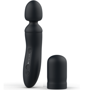 B Swish Bthrilled Premium — Wand Massager, Rechargeable, Black — Handheld Massagers