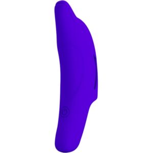 Pretty Love Delphini — Finger Vibrator, Rechargeable, Dark Blue — Clitoral Stimulators — view 3