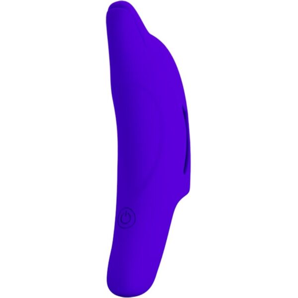 Pretty Love Delphini — Finger Vibrator, Rechargeable, Dark Blue — Clitoral Stimulators — view 3